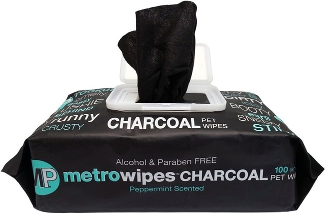 Metro Wipes® Charcoal Peppermint