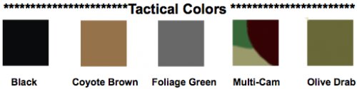 Cetacea Tactical Color Chart