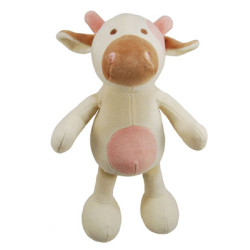 10" Millie Cow Organic Plush Toy | Organic Dog Toys | PrestigeProductsEast.com
