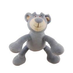 6" Petite Wally Bear Organic Plush Toy w/ Squeaker | Organic Dog Toys | PrestigeProductsEast.com