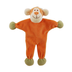 9" Stuffless Oscar Monkey Organic Plush Toy | Organic Dog Toys | PrestigeProductsEast.com