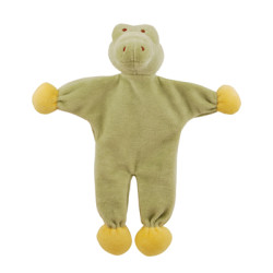 9" Stuffless Gary Alligator Organic Plush Toy | Organic Dog Toys | PrestigeProductsEast.com