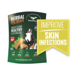 8oz Herbal Dog Beef Treats (Skin Infections)