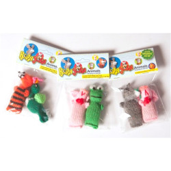 2 Packs of Barn Yard Animal Cat Toys with Header Card  | PrestigeProductsEast.com