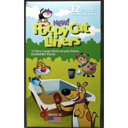 Poopy Cat Liners - 12 Liners