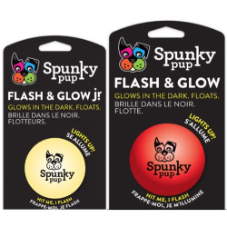 Spunky Pup Flash & Glow Ball | PrestigeProductsEast.com