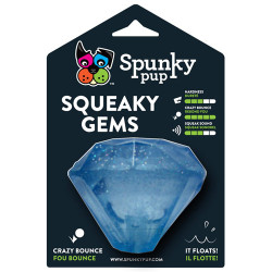 Spunky Pup Squeaky Gem - Diamond  | PrestigeProductsEast.com