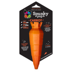 Spunky Pup Treat Holding Play Toy - Carrot