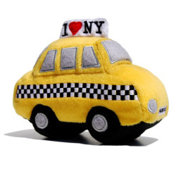 Taxi Plush Toy | fabdog®, Inc | PrestigeProductsEast.com