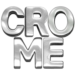 Chrome Letter Sliding Charms 3/4" | PrestigeProductsEast.com