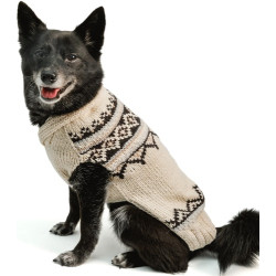 Alpaca Cream Wyatt Dog Sweater | PrestigeProductsEast.com