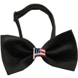 American Flag Chipper Pet Bow Tie | PrestigeProductsEast.com
