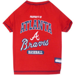 Atlanta Braves Baseball Pet Shirt | PrestigeProductsEast.com