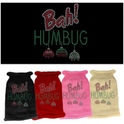 Bah Humbug Rhinestone Knit Pet Sweater | PrestigeProductsEast.com