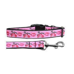 Believe in Pink Nylon Ribbon Collars | PrestigeProductsEast.com