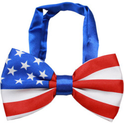 Big Dog Bow Tie American Flag | PrestigeProductsEast.com