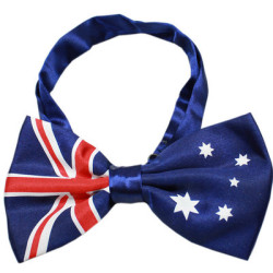Big Dog Bow Tie Australian Flag | PrestigeProductsEast.com