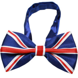 Big Dog Bow Tie British Flag | PrestigeProductsEast.com