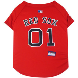 Boston Red Sox Baseball MLB Pet Jersey | PrestigeProductsEast.com