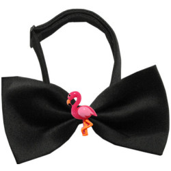 Pink Flamingo Chipper Pet Bow Tie | PrestigeProductsEast.com