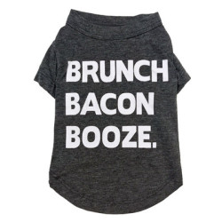 Brunch Bacon Booze Pet T-Shirt | PrestigeProductsEast.com