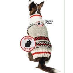 Bunny Patrol Wool Dog Sweater | PrestigeProductsEast.com
