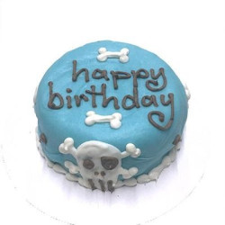 Blue Skull Cake - Perishable | PrestigeProductsEast.com
