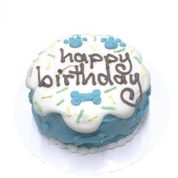Blue Sprinkles Cake - Perishable | PrestigeProductsEast.com