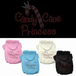 Candy Cane Princess Rhinestone Hoodie | PrestigeProductsEast.com