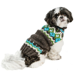 Charcoal Fairisle Dog Sweater | PrestigeProductsEast.com