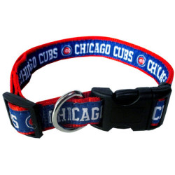 Chicago Cubs Dog Collar and Leash | PrestigeProductsEast.com