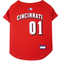 Cincinnati Reds Baseball MLB Pet Jersey | PrestigeProductsEast.com
