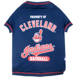 Cleveland Indians Baseball Pet Shirt | PrestigeProductsEast.com