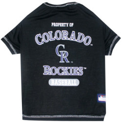 Colorado Rockies Baseball Pet Shirt | PrestigeProductsEast.com