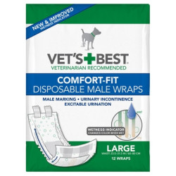 Comfort-Fit Disposable Male Wrap (12 Pack) | PrestigeProductsEast.com