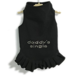 Daddy's Single Silver Studs Flounce Dress | USA Pet Apparel | PrestigeProductsEast.com