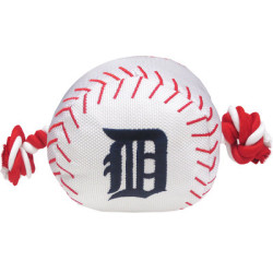 Detroit Tigers Nylon Baseball Rope Pet Toy  | PrestigeProductsEast.com