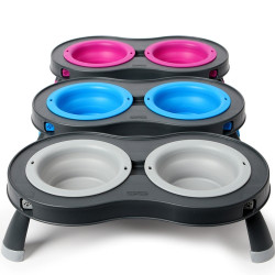 Double Elevated Pet Feeder by Dexas | PrestigeProductsEast.com