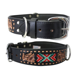 El Paso Leather Dog Collar | PrestigeProductsEast.com