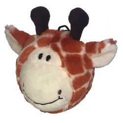 EZ Squeaky Giraffe Ball 4 inch | PrestigeProductsEast.com