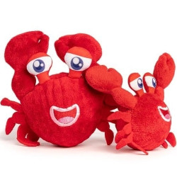 fabdog Crab faball Squeaky Dog Toy | PrestigeProductsEast.com