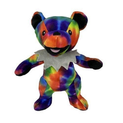 Grateful Dead Tie Dye Dancing Bear Dog Toy | PrestigeProductsEast.com