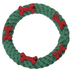 Holiday Ring Rope Dog Toy | PrestigeProductsEast.com