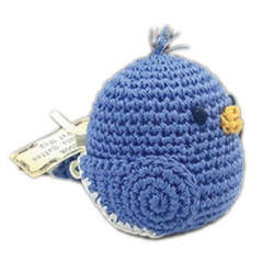 Knit Knacks Blueberry Bill Organic Cotton Dog Toy | PrestigeProductsEast.com