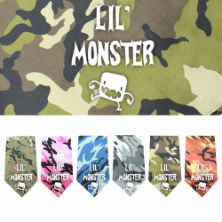 Lil Monster Screen Print Bandana | PrestigeProductsEast.com