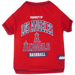 Los Angeles Angels Baseball Pet Shirt | PrestigeProductsEast.com