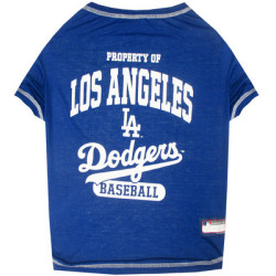 Los Angeles Dodgers Baseball Pet Shirt | PrestigeProductsEast.com