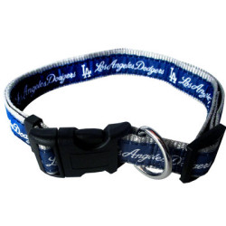 Los Angeles Dodgers Dog Collar and Leash | PrestigeProductsEast.com