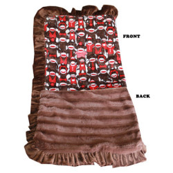 Luxurious Plush Pet Blanket - Funky Monkey | PrestigeProductsEast.com
