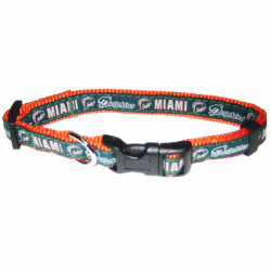 Miami Dolphins Collar and Leash | PrestigeProductsEast.com